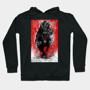 T-Rex Rain Drops Hoodie